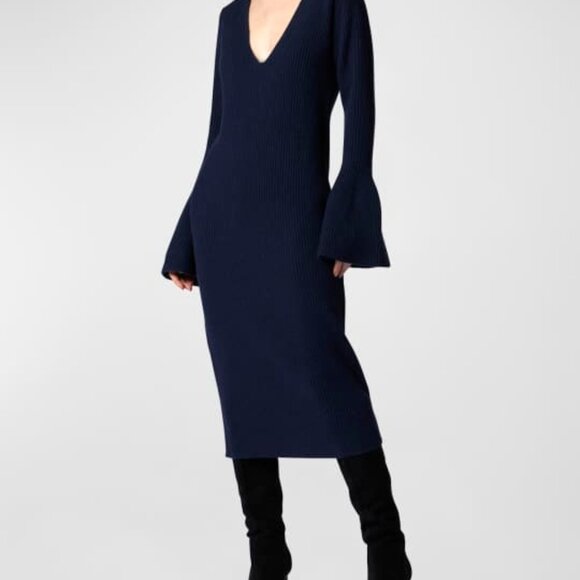 Equipment Dresses & Skirts - NWT Equipment Dree navy sweater midi dress sz S $495